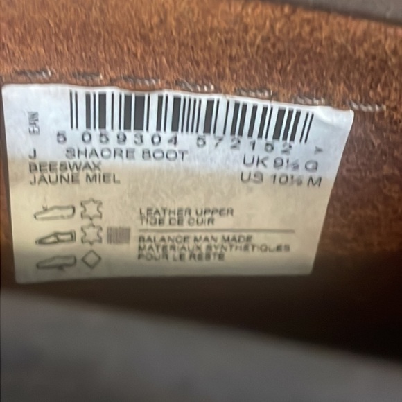 Clarks wallabee shacre boot beeswax brown lace up shoe - Picture 5 of 12